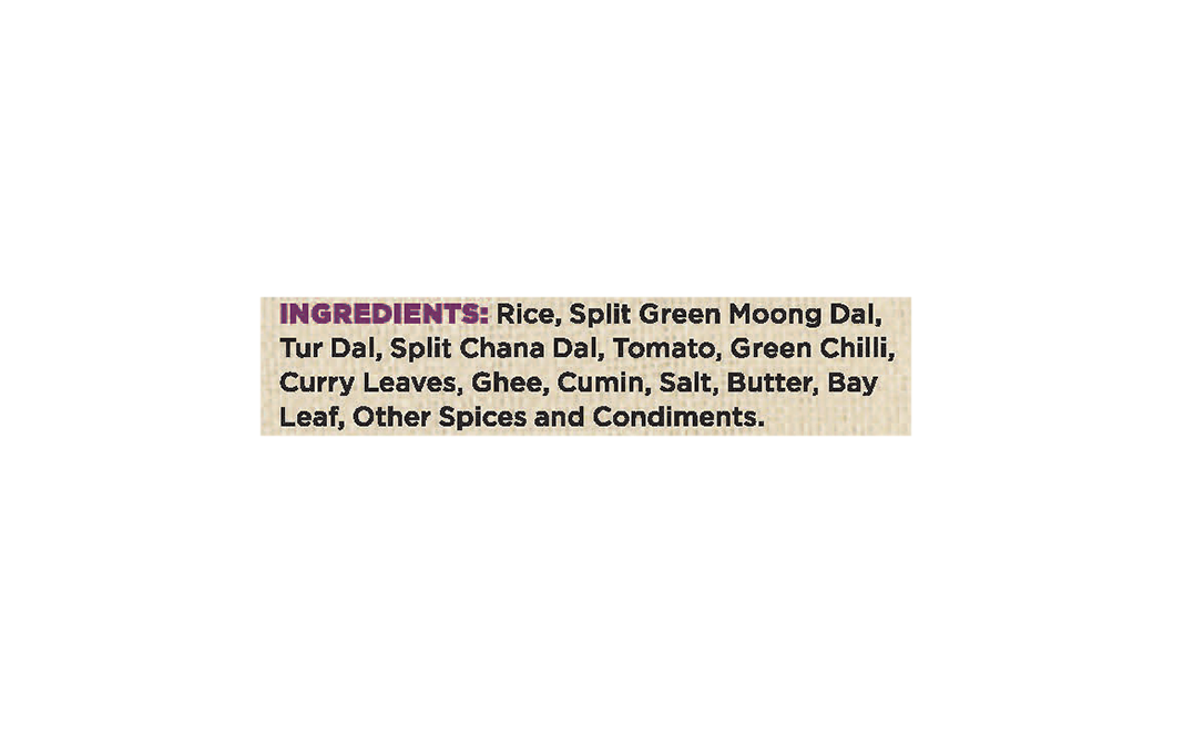 Eat Easy Jain Dal Khichdi    Box  90 grams